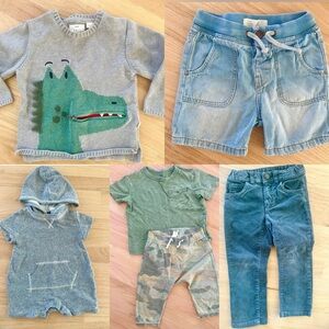 Toddler boys Clothing Bundle- Zara , crewcuts , gap- mostly 2t see listing